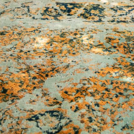 Green & Gold Persian Mat